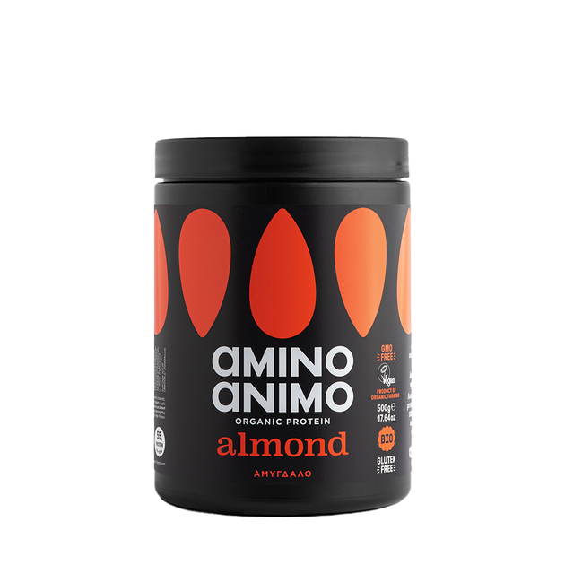 AMINO ANIMO Vegan Protein Powder Almond