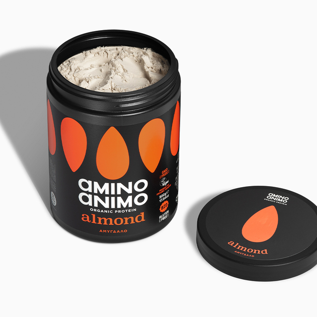 AMINO ANIMO Vegan Protein Powder Almond