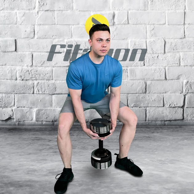 Haltère court réglable Fitagon Pro 3-32kg