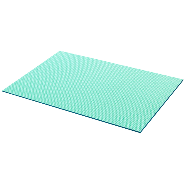 Tapis de gymnastique Diana, bleu eau