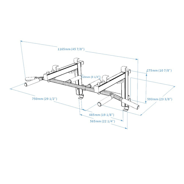 BenchK barre de traction multi (série 2 + 7)