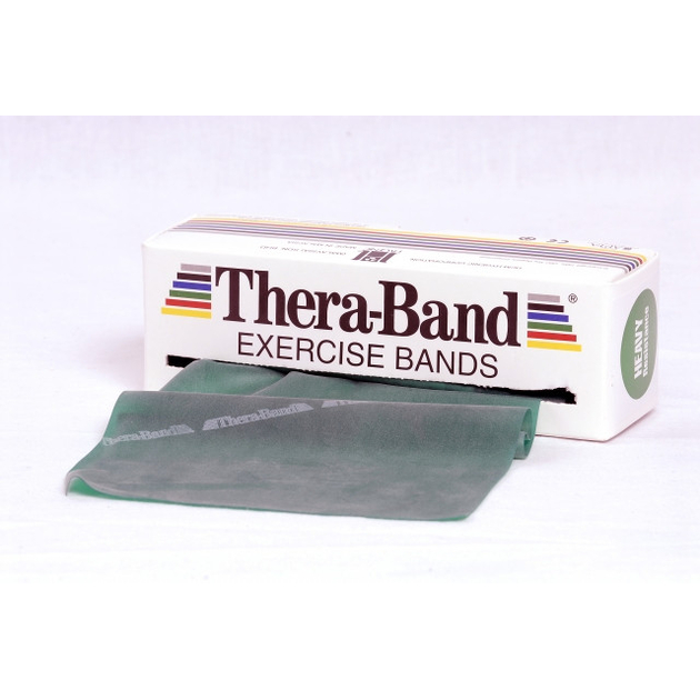 Rotolo TheraBand - 5,5 m - verde (forte)