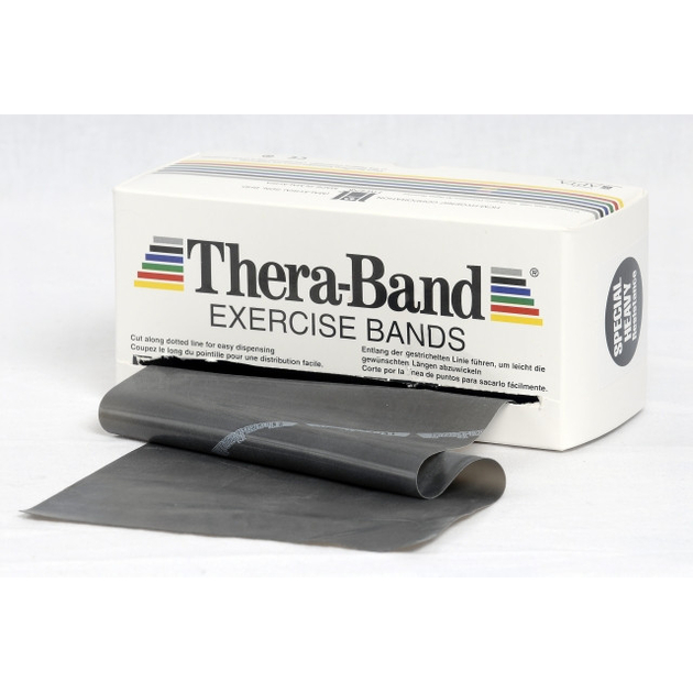 Rotolo TheraBand - 5,5 m - nero (maxistark)