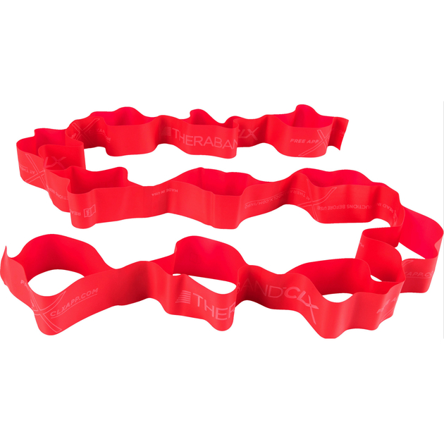 TheraBand CLX11 Loops - rosso (medio)