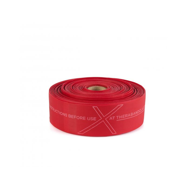 TheraBand CLX22 Meter - rot (mittel)