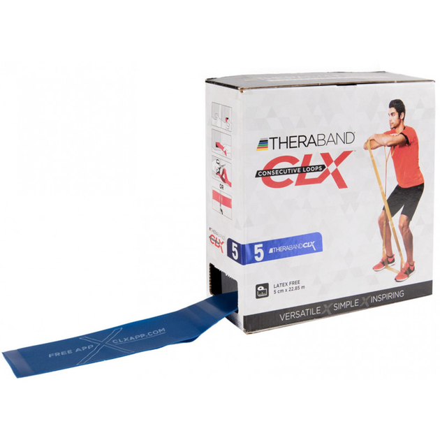 TheraBand CLX22 Meter - blue (extra strong)