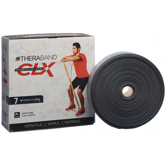 TheraBand CLX22 Meter - silber (superstark)