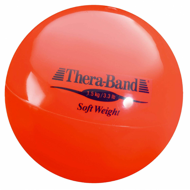 TheraBand Soft weight ball - red (1.5Kg)