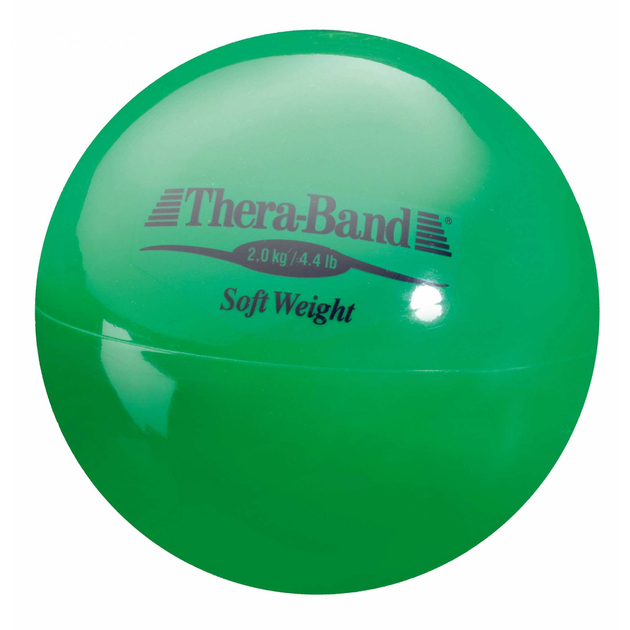 TheraBand Soft weight ball - green (2.0Kg)