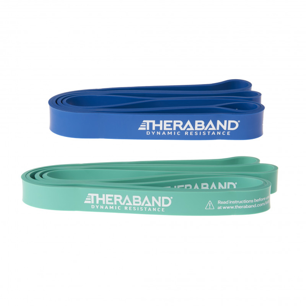 Theraband Hochwiderstandsbänder 2er-Set (mittel)