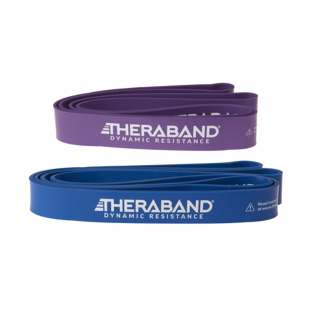 Theraband Bandes à haute résistance, set de 2 (lourd)