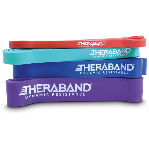 Set di 4 bande ad alta resistenza Theraband