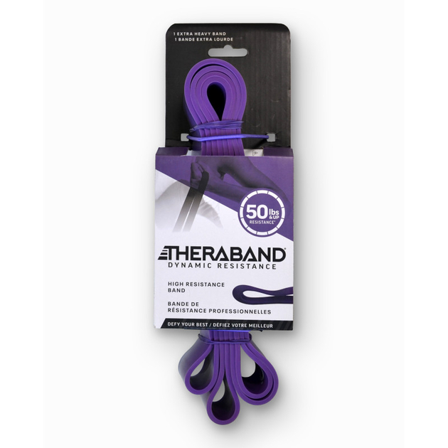 Theraband bande haute résistance violette (extra lourde)