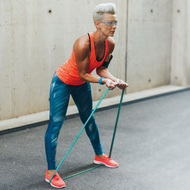 Theraband high resistance band orange (light)