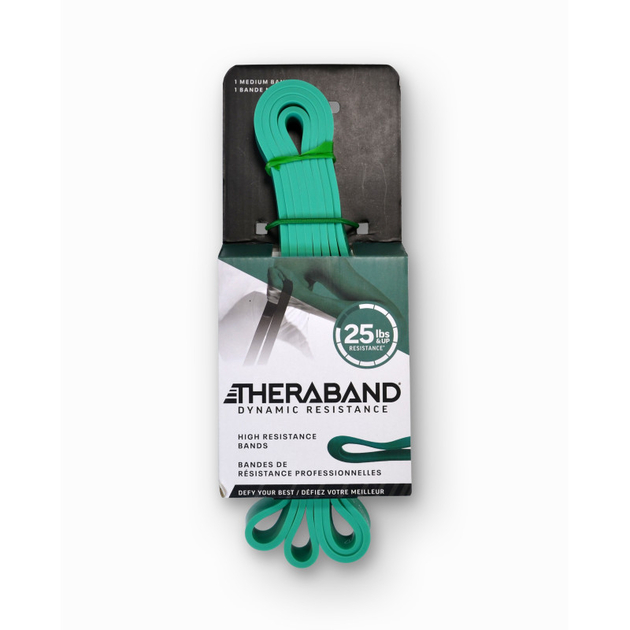 Theraband high resistance band green (medium)