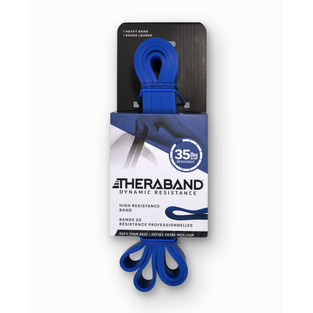 Theraband high resistance band blue (heavy)