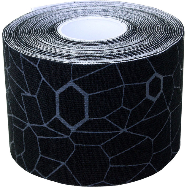 TheraBand Kinesiology Tape - Rolle 5m - (Black/ Gray)