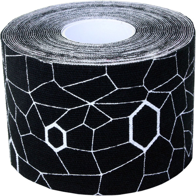 TheraBand Kinesiology Tape - Rolle 5m - (Black/ White)