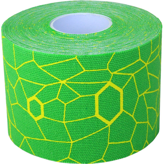 TheraBand Kinesiology Tape - Rolle 5m - (Green/ Yellow)