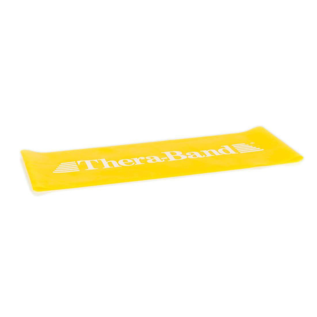 Anello TheraBand - 7,6 x 20,5 cm - giallo (sottile)