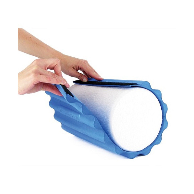 Rouleau en mousse TheraBand - 30cm - bleu (extra fort)