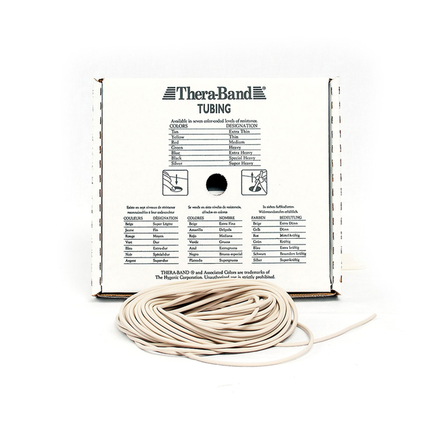 TheraBand Tubing 30.5m - beige (extra fin)