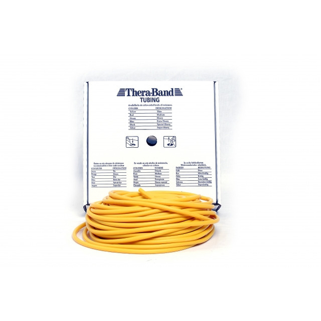 TheraBand Tubing 30.5m - jaune (fin)