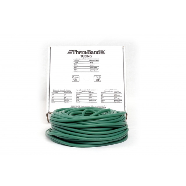 TheraBand Tubing 30.5m - vert (fort)