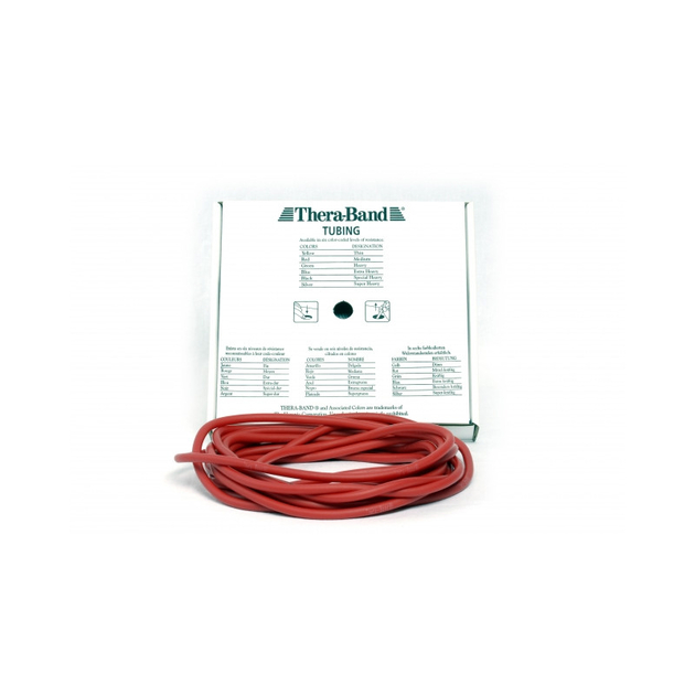 TheraBand Tubing 7.5m - red (medium)