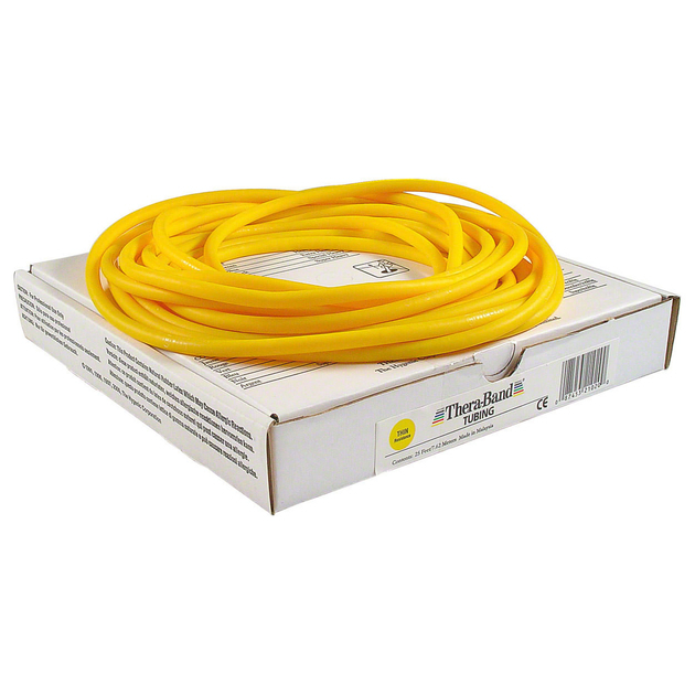 TheraBand Tubing 7.5m - yellow (thin)