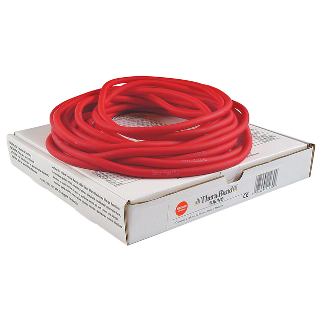 TheraBand Tubing 7.5m - red (medium)