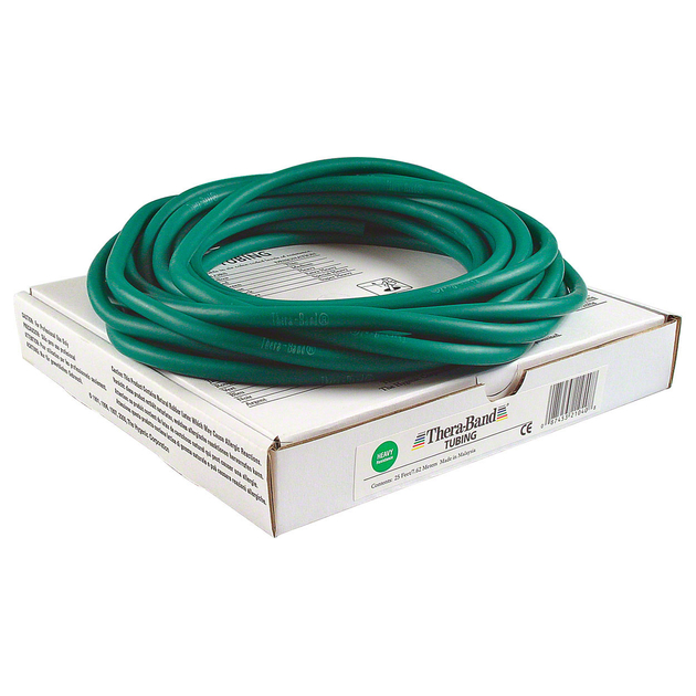 TheraBand Tubing 7.5m - green (strong)