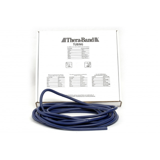 TheraBand Tubing 7.5m - blau (extrastark)