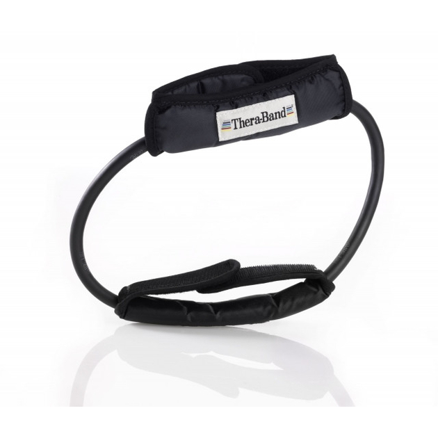 TheraBand Tubing Loop black- black (maxistark)