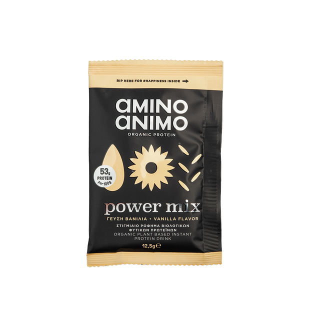 AMINO ANIMO Veganer Power Mix Vanilla Einzelportion